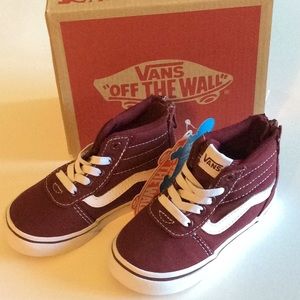 VANS Ward Hi zip sneakers